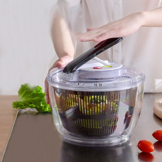Salad Spinner Vegetable Dryer β Multi-Function Fruit & Vegetable Washer Basket