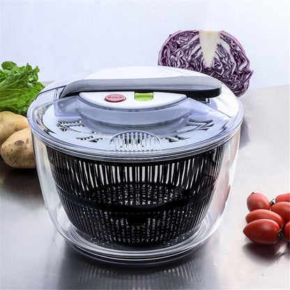 Salad Spinner Vegetable Dryer – Multi-Function Fruit & Vegetable Washer Basket