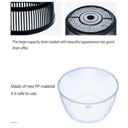 Salad Spinner Vegetable Dryer – Multi-Function Fruit & Vegetable Washer Basket