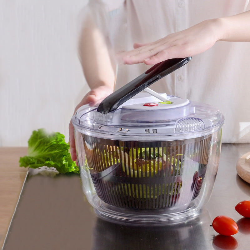 Salad Spinner Vegetable Dryer – Multi-Function Fruit & Vegetable Washer Basket