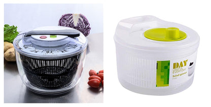 Salad Spinner Vegetable Dryer – Multi-Function Fruit & Vegetable Washer Basket