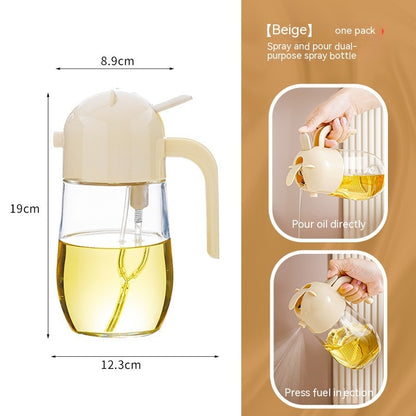 2-in-1 Oil Spray Bottle for Healthy Cooking